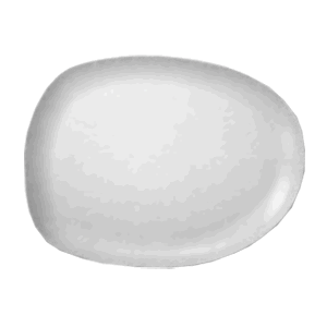 Тарелка мелкая «Исола»;фарфор;,H=22,L=320,B=240мм;белый в Твери