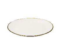 Тарелка мелкая 27 см, матовая, Royal Gold в Твери