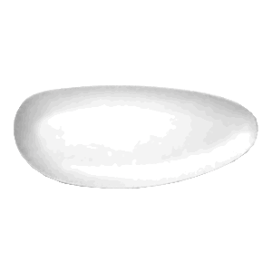 Блюдо овальное «Исола»;фарфор;,L=32,5,B=14см;белый в Твери