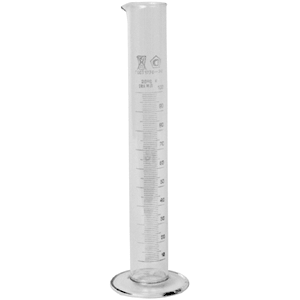 Цилиндр мерный ГОСТ-1770-74;стекло;100мл;D=3,H=27см;прозр. в Твери