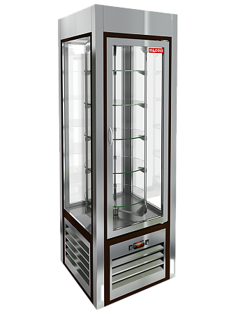 Витрина кондитерская вертикальная с вращением HICOLD VRC 350 R Sh 284283 в Твери
