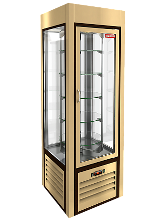 Витрина кондитерская вертикальная HICOLD VRC 350 R Sh Beige 294032 в Твери