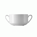 Чашка бульонная «Джейд»;кост.фарф.;350мл;белый в Твери