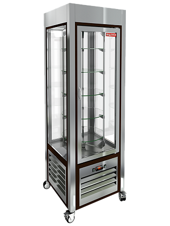 Витрина кондитерская вертикальная с вращением HICOLD VRC 350 R 284281 в Твери