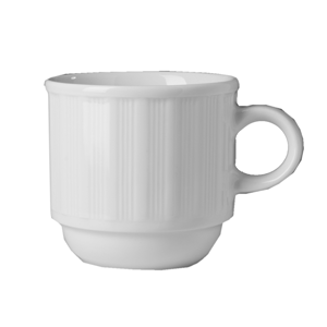Чашка кофейная «Эвита»;фарфор;100мл;D=6,H=6,L=8,B=6см;белый в Твери