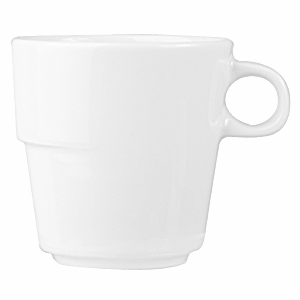 Чашка кофейная «Максим»;фарфор;100мл;D=58,H=65,B=80мм;белый в Твери