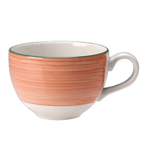 Чашка кофейная «Рио Пинк»;фарфор;85мл;D=65,H=50,L=85мм;белый,розов. в Твери