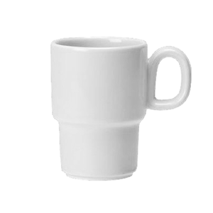 Чашка кофейная «Лив»;фарфор;85мл;D=55мм;белый в Твери