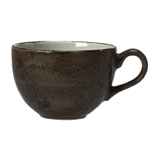 Чашка кофейная «Крафт Грэй»;фарфор;85мл;D=65,H=50,L=85мм;серый в Твери