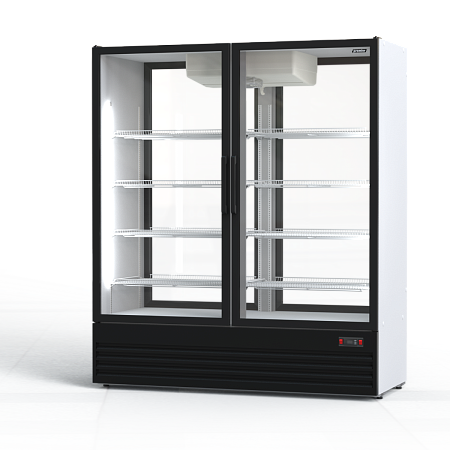 Шкаф холодильный ПРЕМЬЕР ШВУП1ТУ-1,6С2 (распашные двери, остекление в двух сторон) в Твери